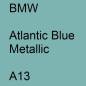 Preview: BMW, Atlantic Blue Metallic, A13.